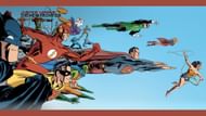 Set in the 1950s, heroes unite to face threats and form their team (Image via Apple TV+)